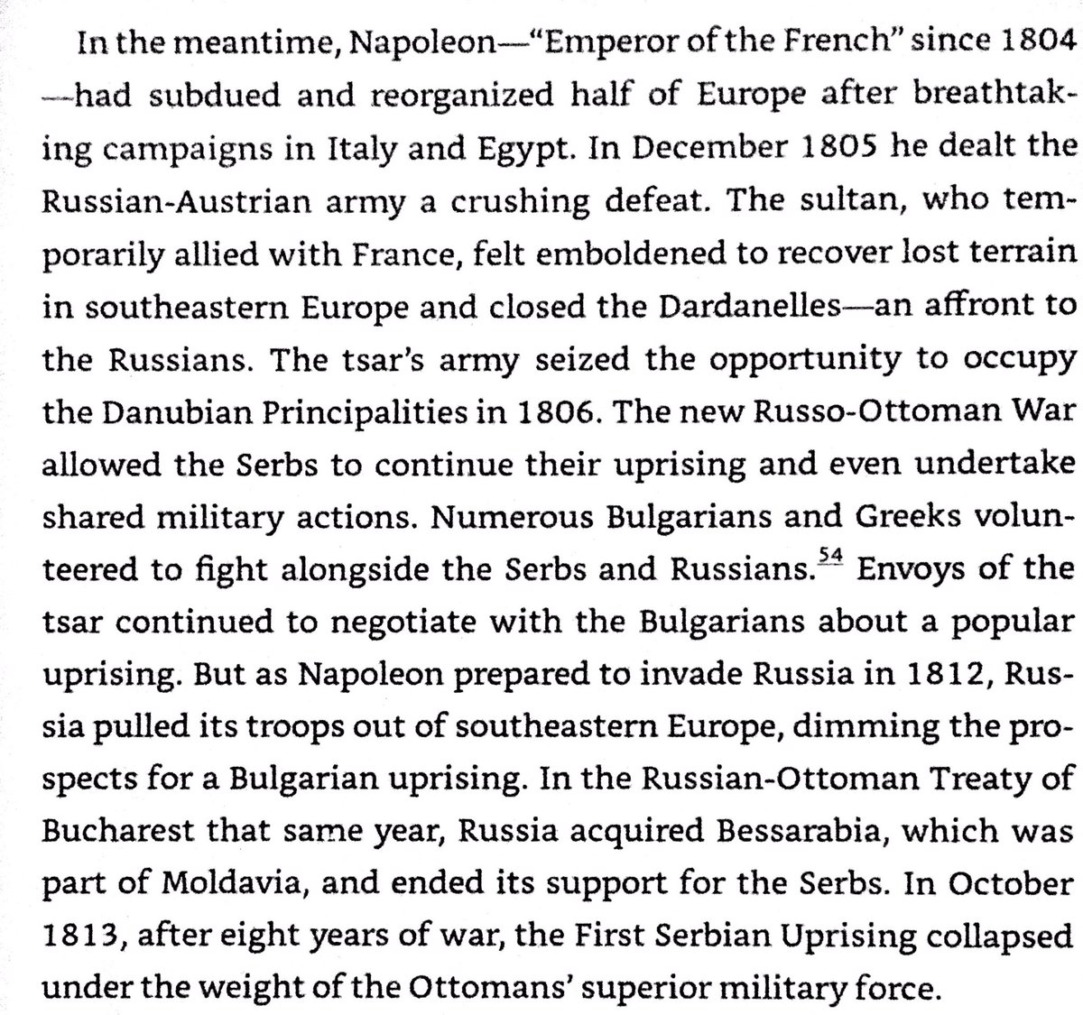 Renegade Janissaries overthrew Belgrade governor in 1801 & ruled tyrannically. Djordje Petrovic aka Karadjordje led Serb rebellion against them in 1804, turning into it into an independence war in 1805. Ottomans crushed the Serb rebels in 1813.