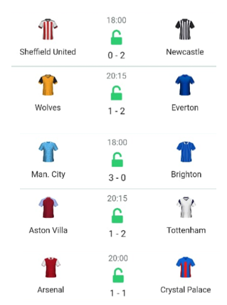 [STEP 3]Now take a look carefully to the fixture of  #BGW18. From that, make a simple prediction score. After that, check the availability of your assets. For me, 3 from 5 games will be a difficult match to predict, especially the mysterious Arsenal...