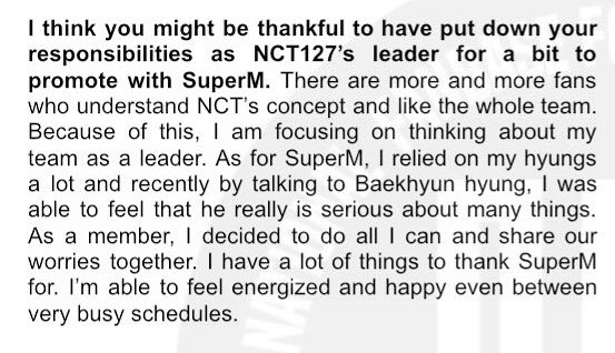 taeyong’s elle mag interviewcr to sm_nct for the trans