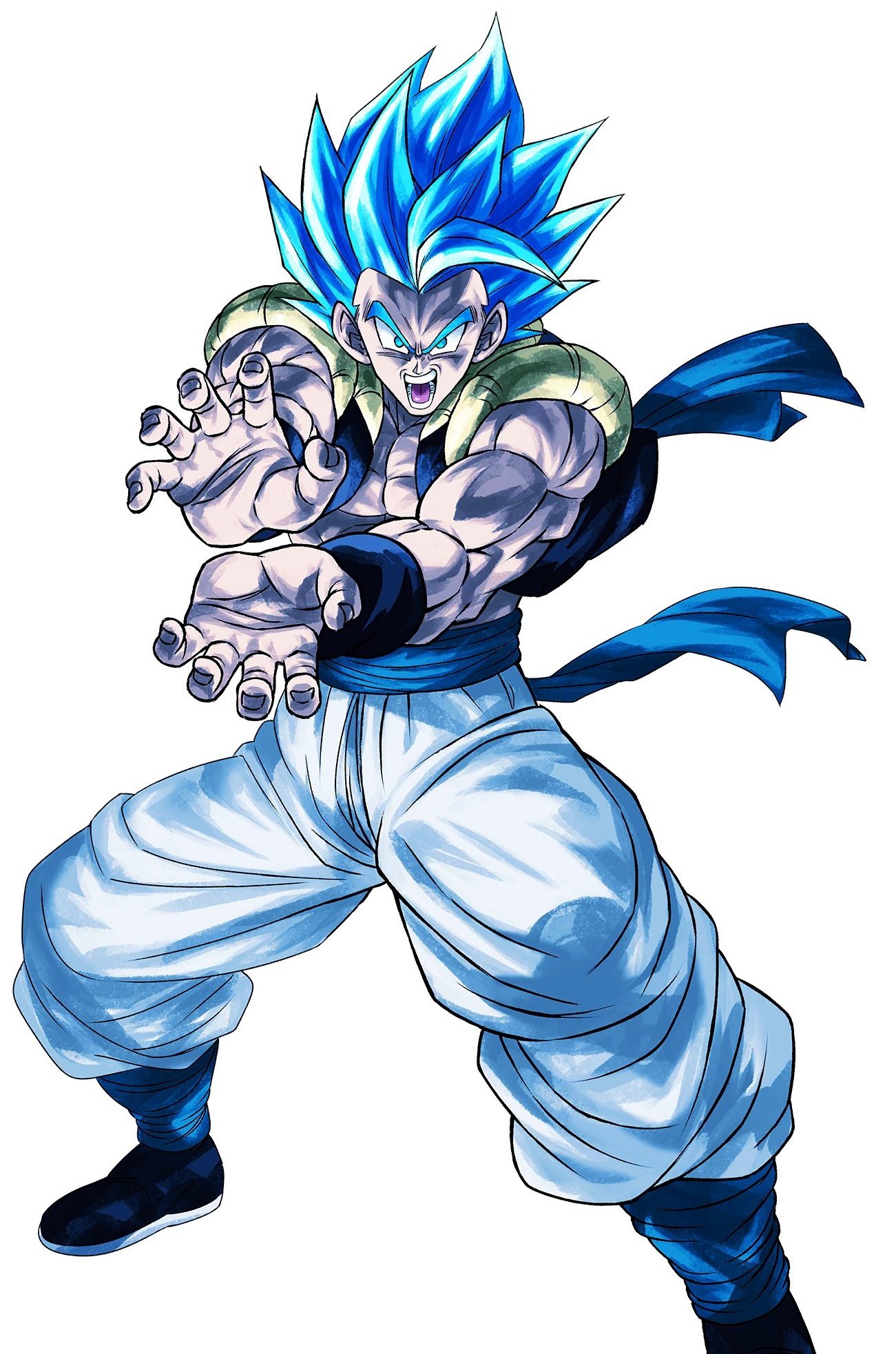 Rénaldo  on X: Wallpaper from me Gogeta Blue 💙💙   / X