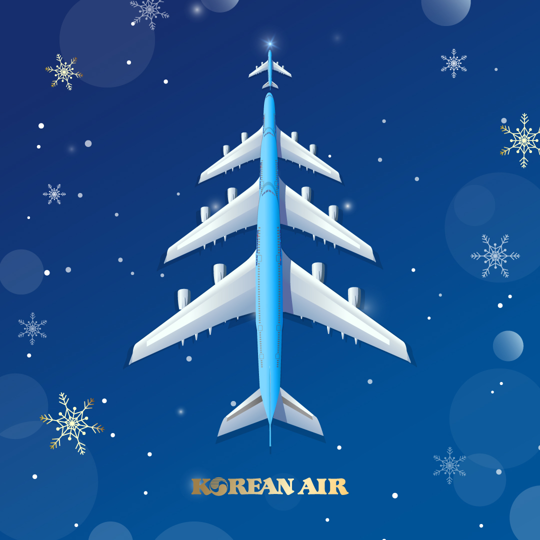 KoreanAir's tweet photo. 크리스마스는 사람들의 마음을 따뜻하게 해주는 힘이 있어요😄❄️
⠀
바쁘다는 핑계로 평소에 소홀했던 이들에게 마음속에 있는 이야기들을 전달해 보는 건 어떨까요? 👨‍👨‍👧‍👦
⠀
여러분의 사랑과 행복 가득한 크리스마스를 대한항공이 기원합니다💗 https://t.co/YVSrQf1skt