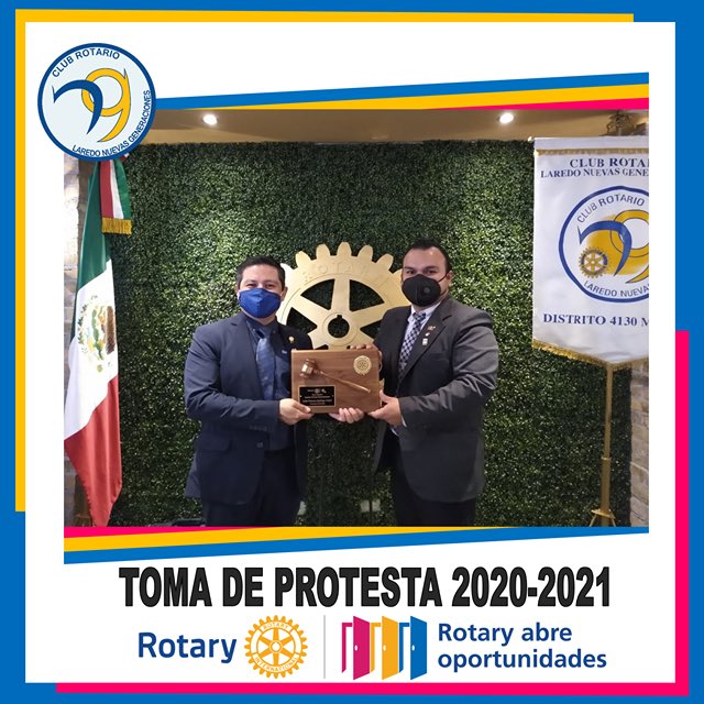 NgLaredo's tweet photo. 💖💛💙 Éste jueves 17 de diciembre se llevó a cabo el cambio de 𝐌𝐞𝐬𝐚 𝐃𝐢𝐫𝐞𝐜𝐭𝐢𝐯𝐚 2020-2021.
El presidente entrante recibe el acta constitutiva, la cual permanecerá bajo su resguardo durante su administración.
#Rotaryabreoportunidades
#Distrito4130
#Rotariolaredong https://t.co/7dGADUy147