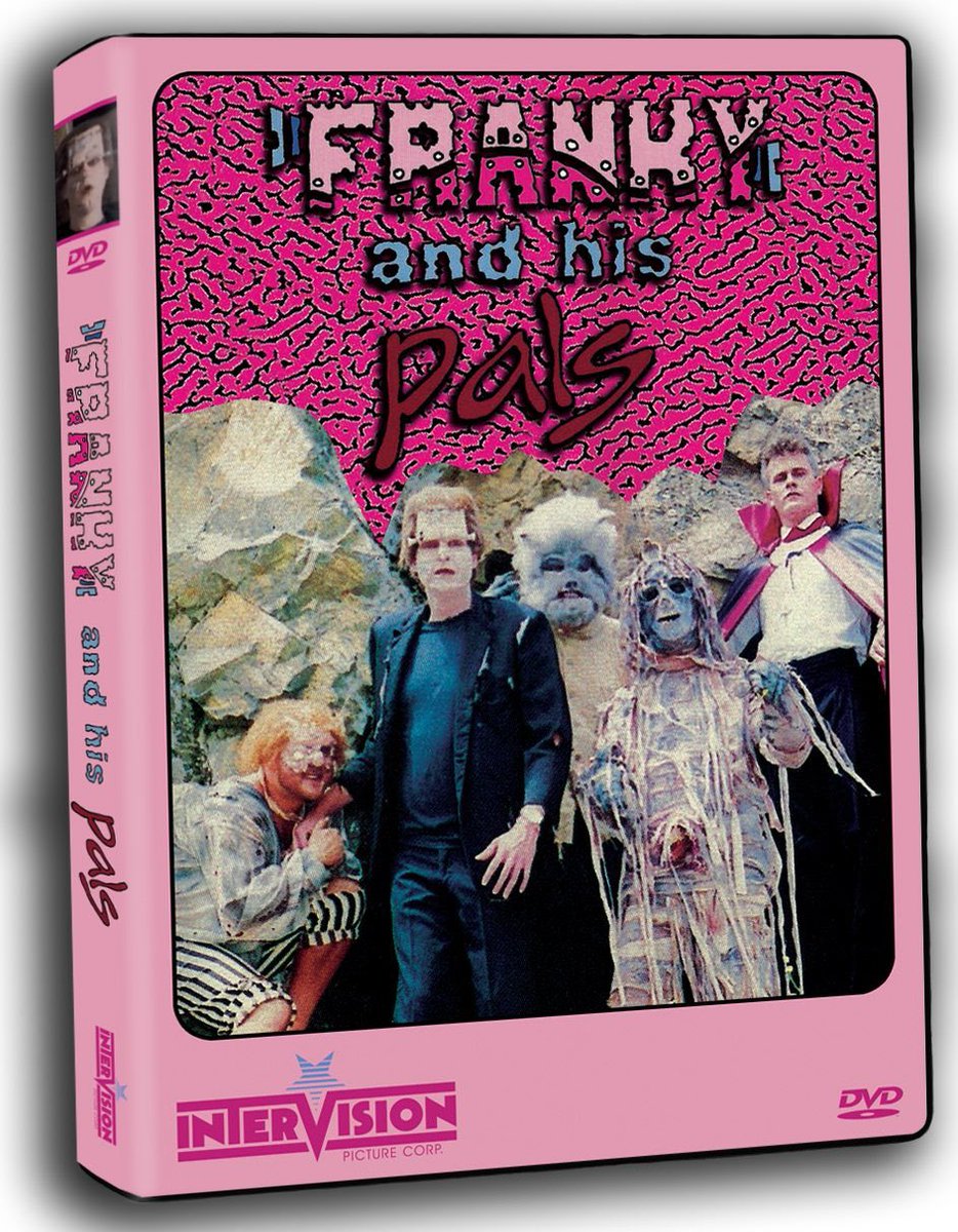 FRANKY AND HIS PALS. Was very happy to upgrade to a legit release of this charming and weird film. Love the work that went into the special features of this one as well. Great job Severin/Intervision.