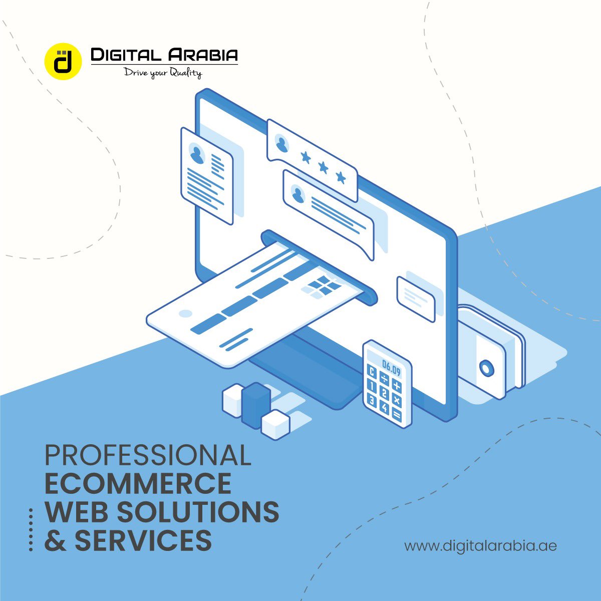 Boost your online sales by developing e-commerce websites or Mobile app to reach out customers and sell large number of products instantly with immense scope of online transactions. We follow all guidelines to develop certain e-commerce platforms.
#ecommercewebdevelopment