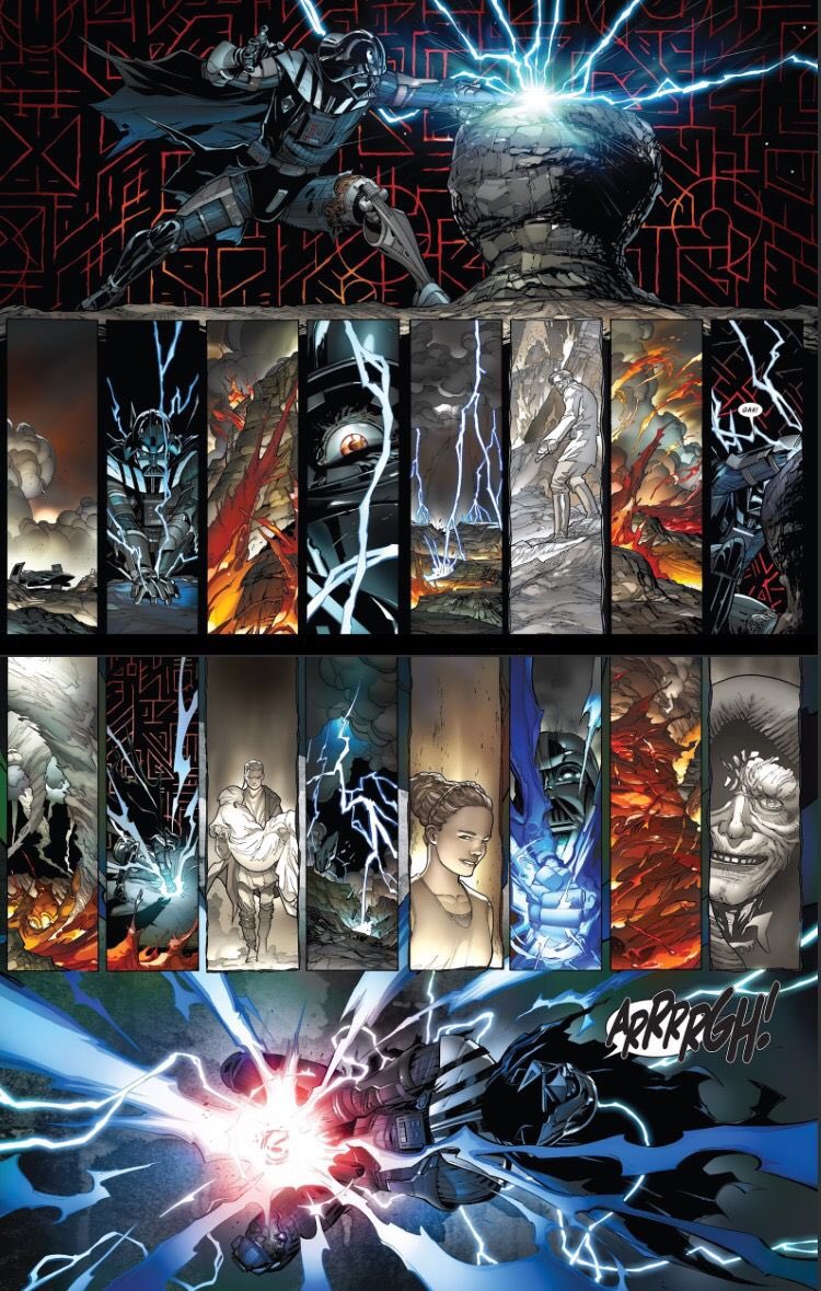 9. Lightsabers are never red naturally. To turn one red, a Sith performs the act of “bleeding” the liner crystal, channeling all their pain into the weapon until it reflects their rage. Being extra and full of angst is a prerequisite for all Dark Side users.