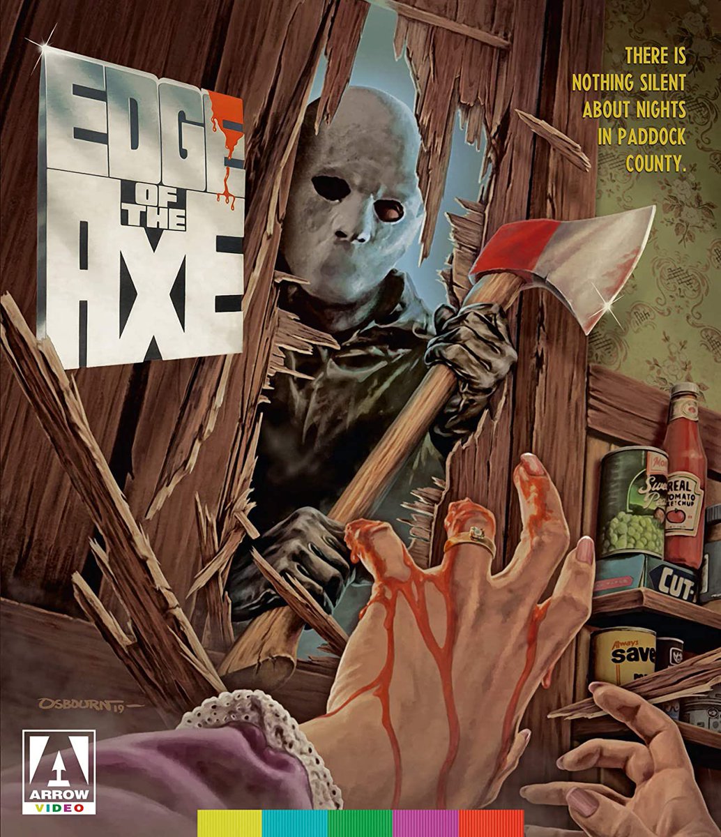 EDGE OF THE AXE. Stoked to have one of my favorite given the special treatment. The bloodshed has never looked better.