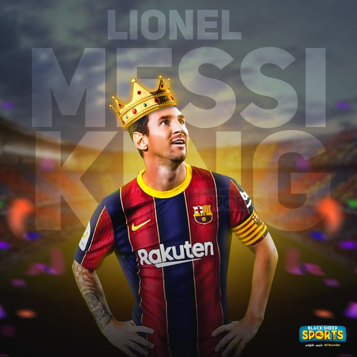bssportsoffl's tweet photo. Messi has broken Pele's one club goals record with 644 goals for FC Barcelona.

#messi #leomessi #lionelmessi #fcbarcelona #fcbarcelonafans #fcbarça #fcbarca #messirecords #pele #blacksheepsports #blacksheep https://t.co/eJlZT2M9Ct