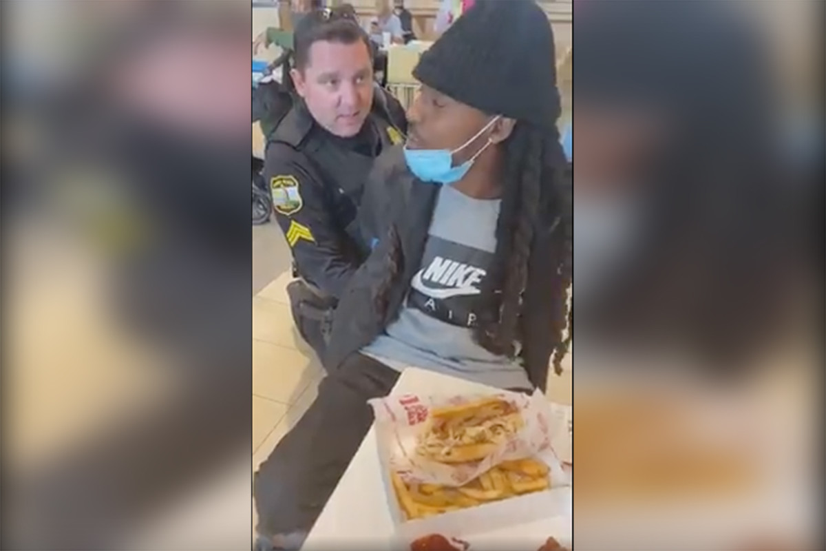 Black man wrongfully arrested in front of family at Virginia mall