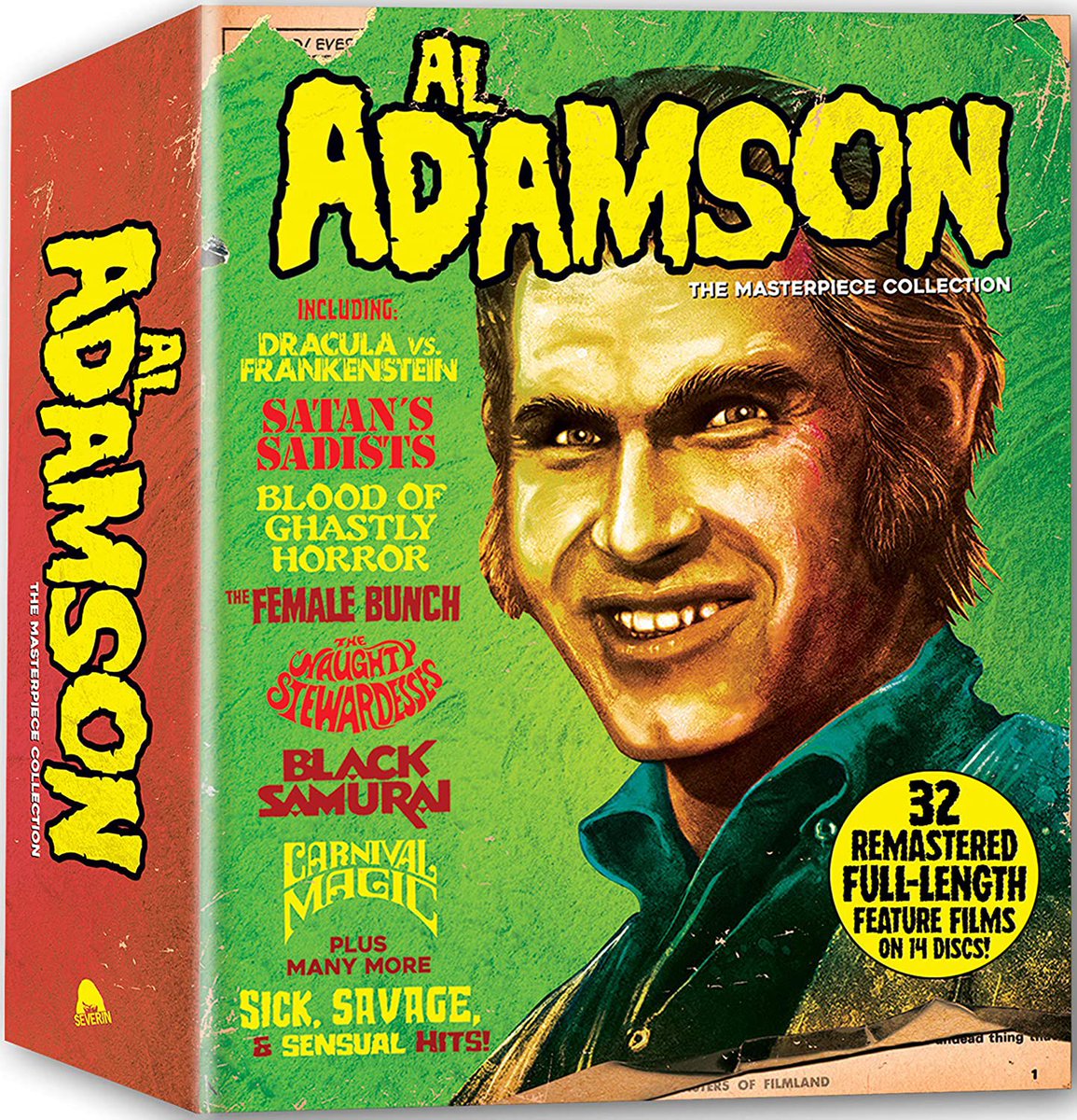 AL ADAMSON boxset. Severin should win a lifetime achievement award for this one. Such a beautiful work of art. Perfect.