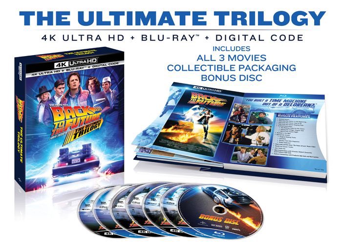 BACK TO THE FUTURE trilogy. Another wonderful display of what 4K UHD can do.