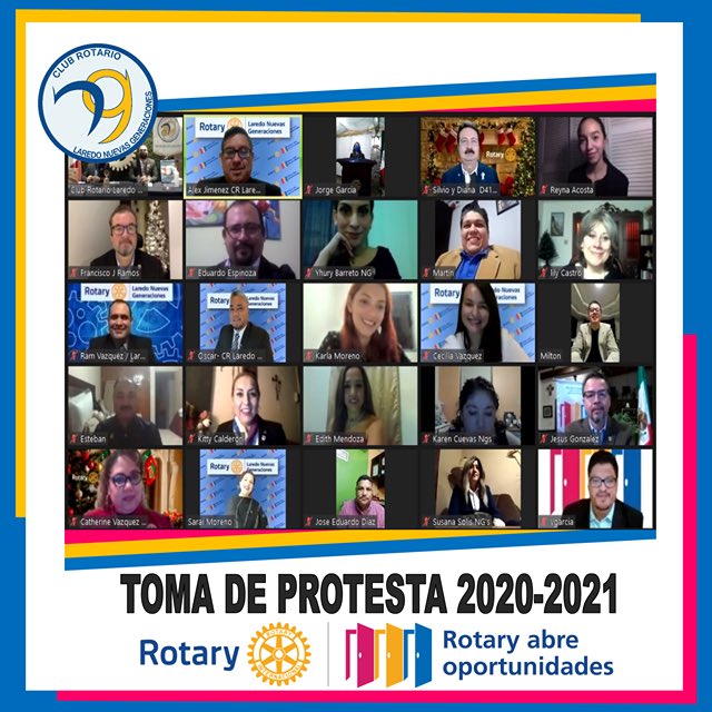 NgLaredo's tweet photo. 💖💛💙 El 17 de diciembre se llevó a cabo el cambio de 𝐌𝐞𝐬𝐚 𝐃𝐢𝐫𝐞𝐜𝐭𝐢𝐯𝐚 2020-2021.

Tomó la palabra el 𝐏𝐫𝐞𝐬𝐢𝐝𝐞𝐧𝐭𝐞 de la actual administración 𝐉𝐎𝐑𝐆𝐄 𝐀. 𝐆𝐀𝐑𝐂𝐈𝐀 𝐌𝐀𝐃𝐑𝐈𝐆𝐀𝐋 dónde presentó a la actual mesa que preside. #Rotaryabreoportunidades https://t.co/9pUhSeWRzv