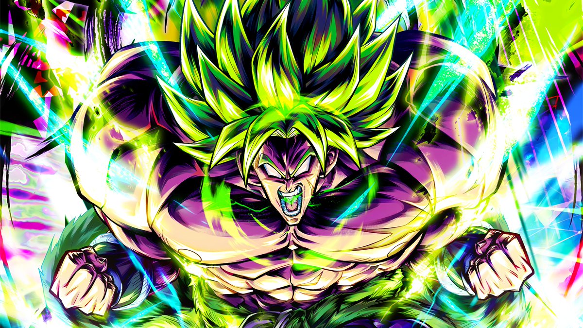 Sparking - Legends Limited BLU Super Saiyan Broly: Full Power Art + 4K PC W...