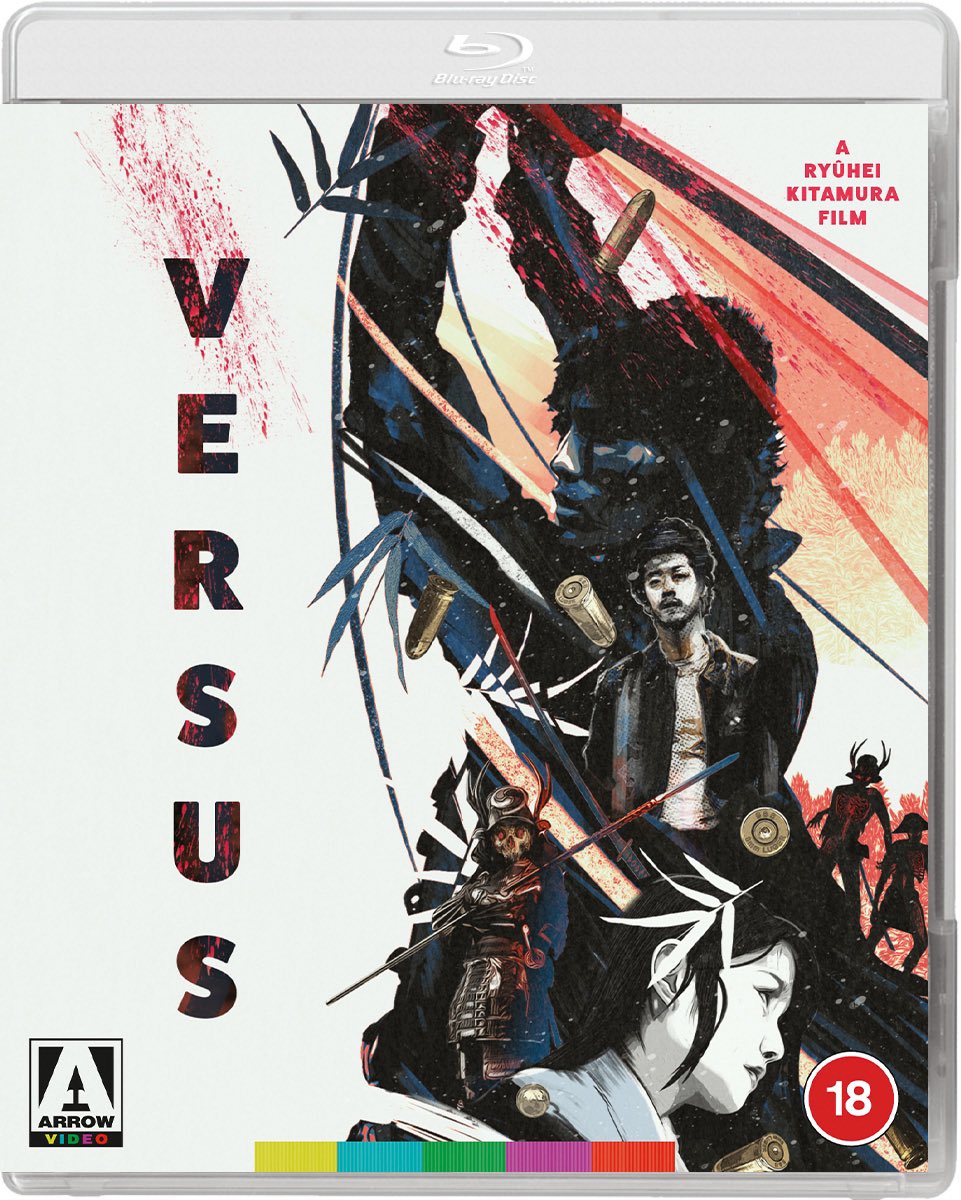 VERSUS. Glad to see VERSUS get this treatment. It looks so close to that 35mm print I saw years ago. Love the new look of what Kitamura intended. Nailed it.