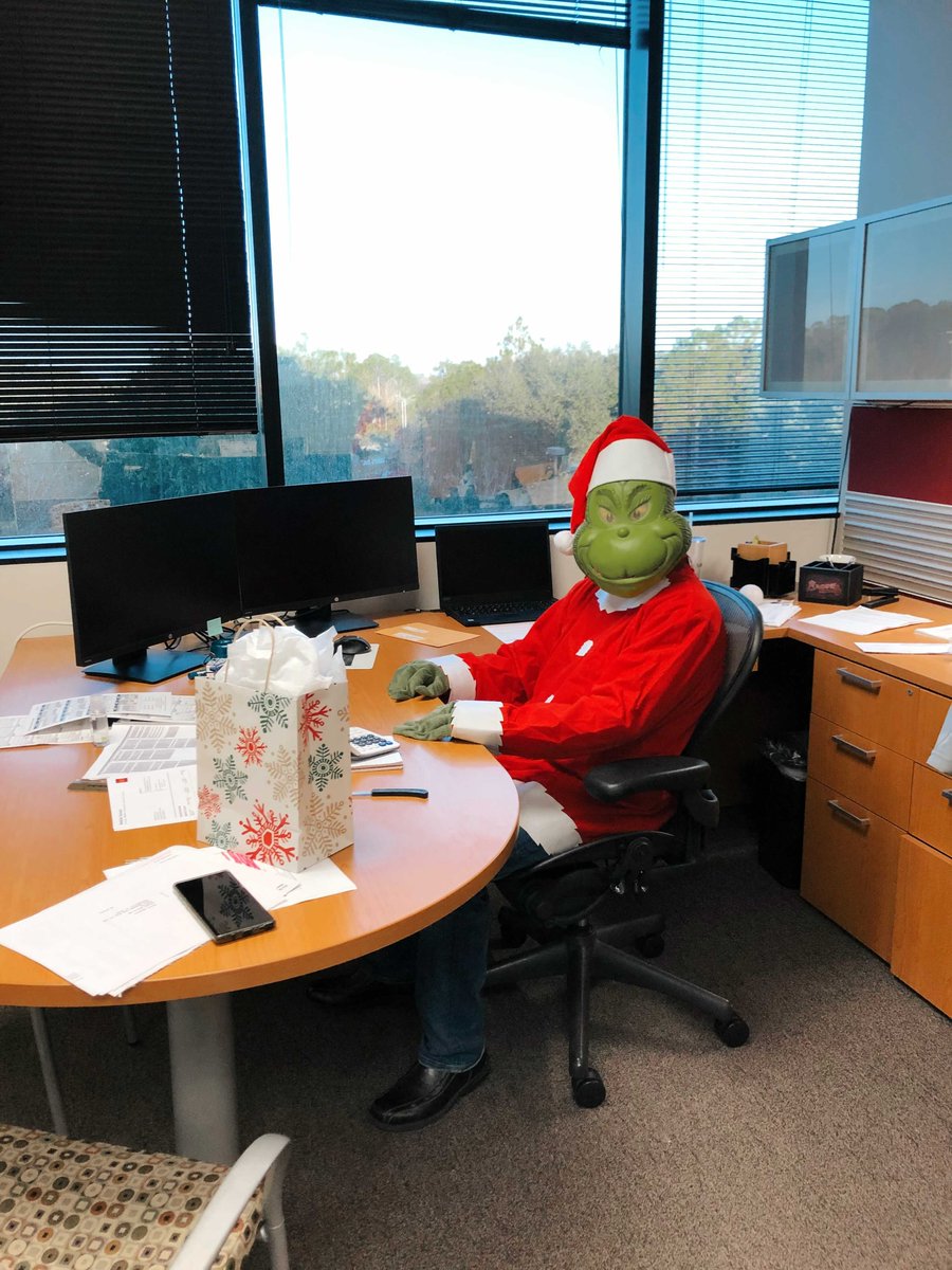 soliant's tweet photo. The Jax office is getting festive! We hope that you are enjoying your holiday season and enjoying the last two weeks of the year in the best ways you can! #letsgetfestive #tistheseason #soliant https://t.co/otACIn5vfg