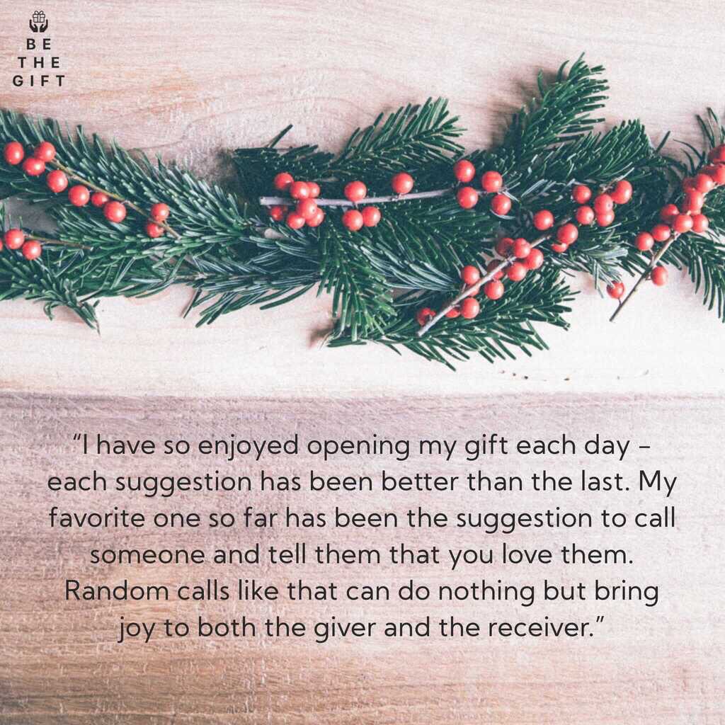 catholify's tweet photo. We’ve loved hearing positive feedback like this from our #bethegiftchallenge. Open our app to get simple ideas on how you can be the gift to others this Advent season!🎁
#bethegift #advent2020 #catholify https://t.co/2Hpd5WBv3L
