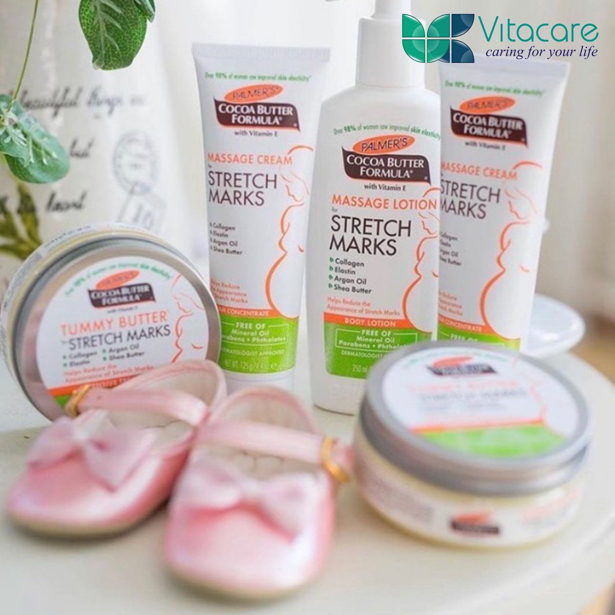 Palmer's helps you pamper your #PalmersBelly while you wait for your little one. Our Stretch Marks collection is specially formulated to keep your skin soft and supple so that it is able to stretch more easily as your belly grows.