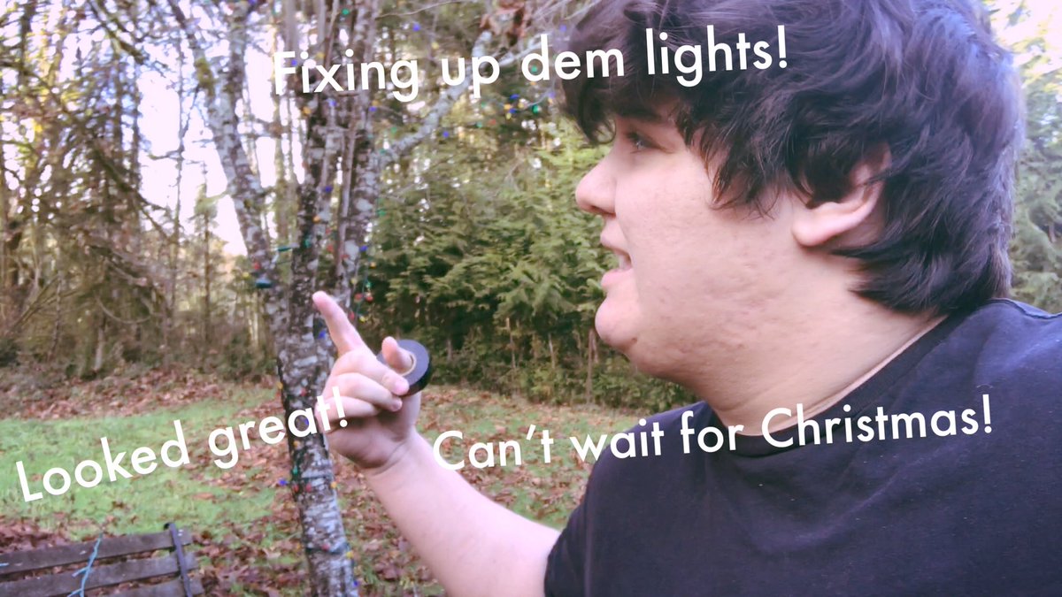 JoshingDaily's tweet photo. Hey Twitterverse new vids up check it out and sub!! #vlogger #vlog #christmas #YouTubers #Girlfriend #christmaslights #pnw #holidays #pnw #getbusyliving #dowhatyoucant     https://t.co/wfGYJ5KQkR https://t.co/sCzP1xgkur