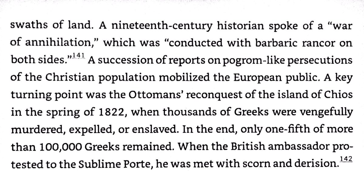 Ottomans & Greeks in Greek War of Independence treated each other cruelly. Peloponnese was site of main Greek successes.