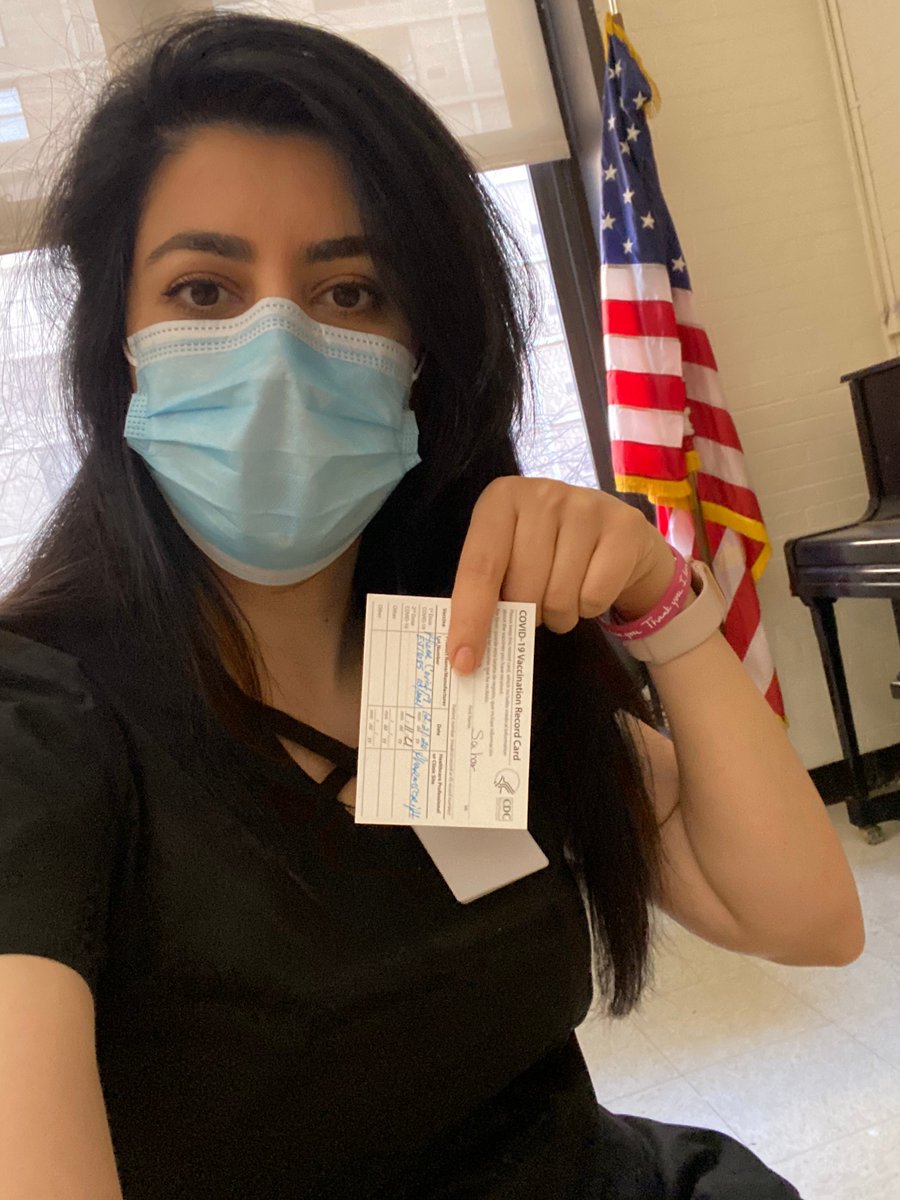 SRazmjooei's tweet photo. Got my #CovidVaccine 🥰🤩
#greatful #hope https://t.co/ik36a6pqiP