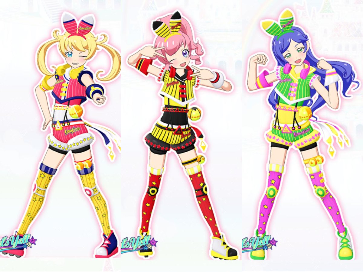 フルスイングとネオンドロップはミックスコーデがはかどりますね