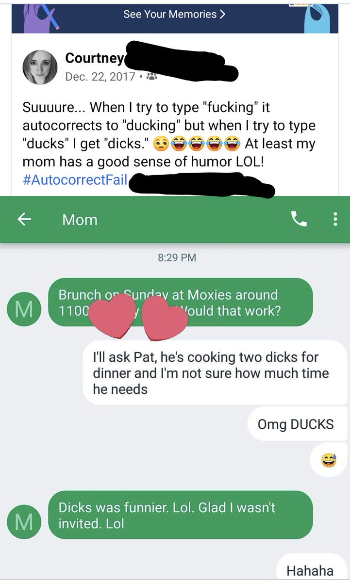 miss_sparkles11's tweet image. Today's Facebook memory wins 🤣🤣 #AutocorrectFail