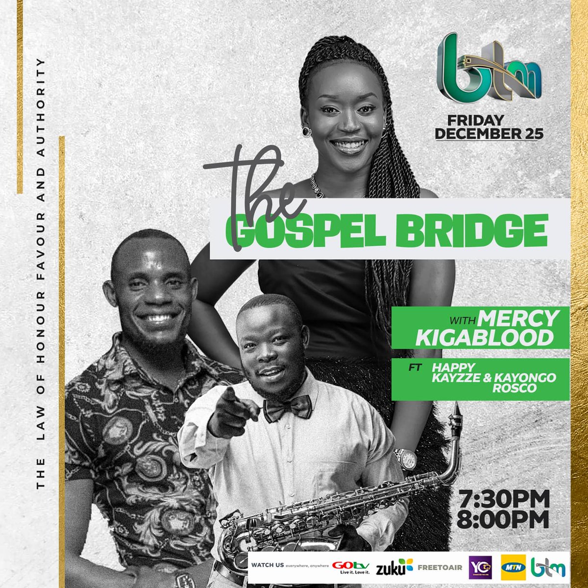 Its here🎄🎄🎄💥💥 Our  long awaited X-mass jazz episode will be featuring the kampala celebrated saxophonist <a href="/HappyKyazze/">@happykyazze</a>   and guitarist <a href="/kayongorosco/">kayongo rosco</a>  Dont miss these Guys🙌🎅🤶🎅🎉
It will purely be a Jazz music experience🤺🎉.... All with <a href="/AtwongyeireM/">Mercykigablood</a>
  Merry X mass