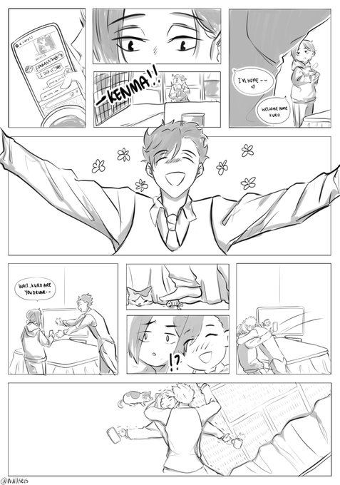 so!! it is now safe to say that ive survived the semester so have a celebratory #kuroken !! 