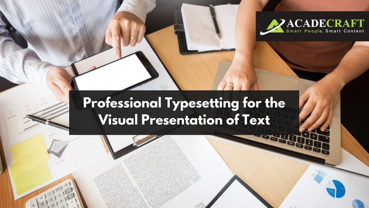 Acadecraft_Inc's tweet photo. Looking for high-quality visuals and content? Designers at #Acadecraft , style and arrange text and illustrations for different publications delivering clear and legible professional #TypesettingServices. https://t.co/eZhBvOc2bT
#professionalservices #highereducation #edutech https://t.co/YJfK2jgey1