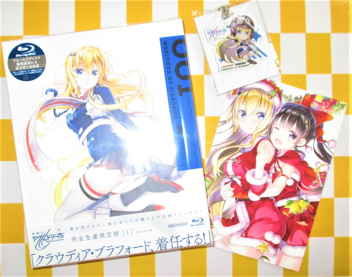 ゲーマーズ名古屋店 Pa Twitter 映像 Tvアニメ 戦翼のシグルドリーヴァ Blu Ray Dvd全6巻シリーズ 第1巻が本日12 23 水 正式発売日を迎えました ぜひ ゲーマーズ限定特典お見逃しなく 通販 T Co Pyokzmy56h ゲマ メイト メロン店舗で通販商品の