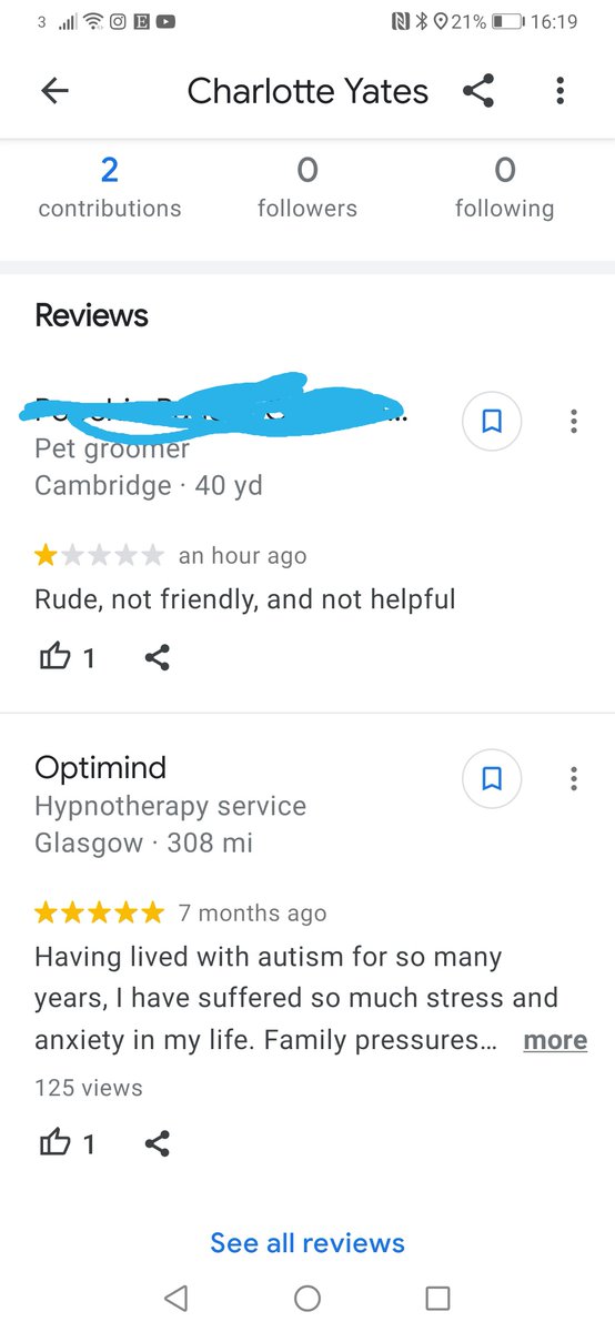 bricksmasher1's tweet photo. @GoogleMyBiz what's the easiest and best way to have fake reviews deleted from my account I've raised this several times and get generic replies saying they don't violate your policies attached are some pictures of 3 recent reviews, see the similarities? https://t.co/HJ67JsEwze
