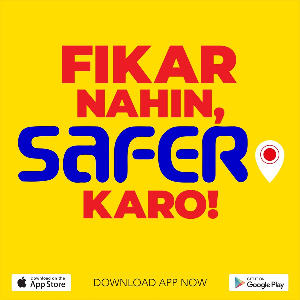 SaferOfficialpk's tweet photo. Know Safer No Pain. Stay updated with real time notifications through our app. To Ab #FikarNaheenSaferKaro https://t.co/nAZDQN53Nx