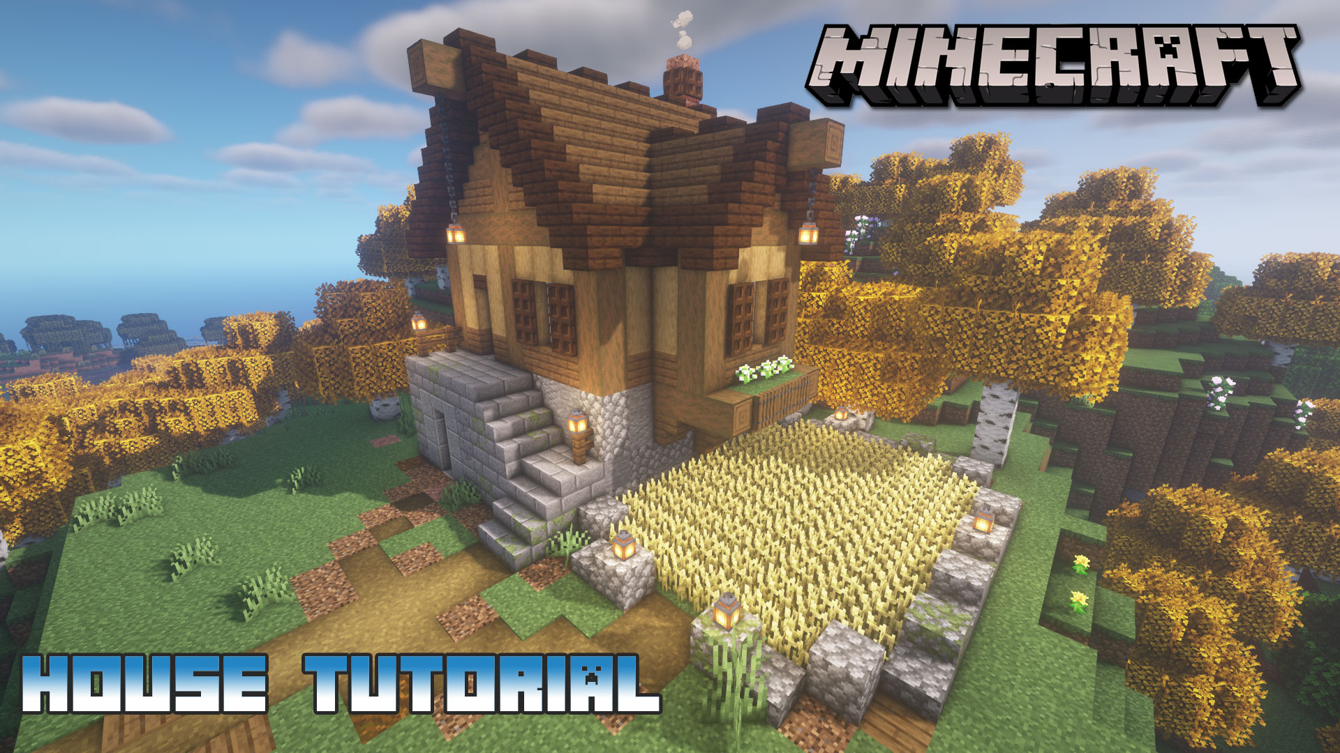 Minecraft  How to Build a Medieval Survival House 
