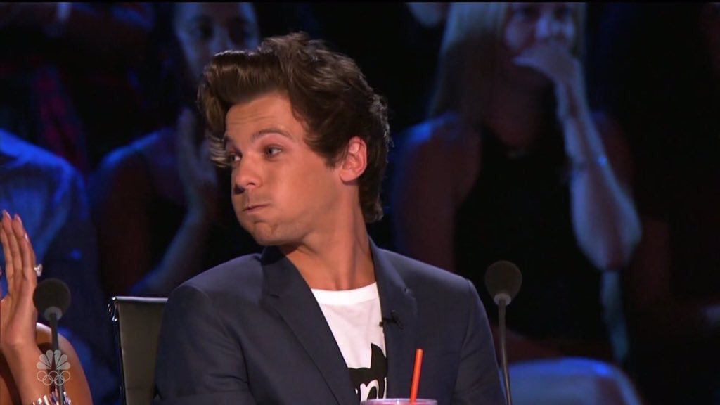 louis puffing up his cheeks~a very adorable thread