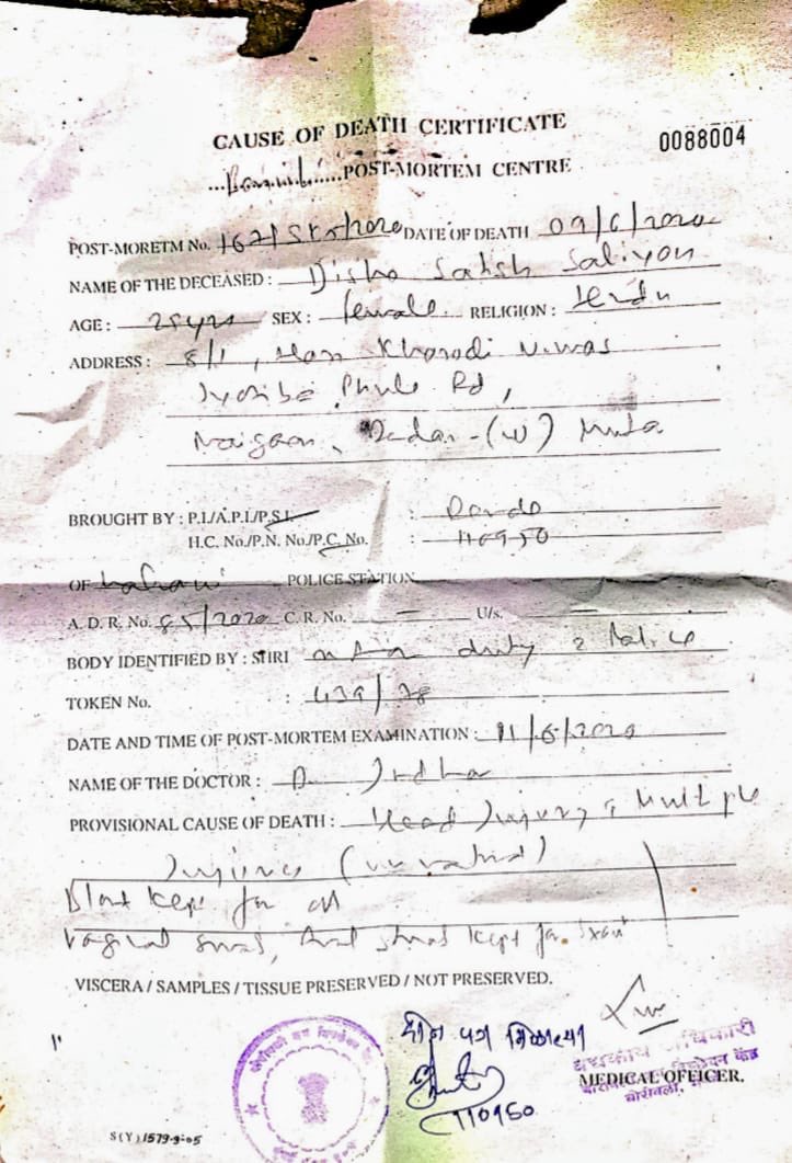 Why was Disha's postmortem conducted 2 days after her death?What was the reason of delay?Would some things not come up in the report if the postmortem was conducted after 48 hrs? #UnfoldSSRMurderCase @ips_nupurprasad  @Anilyadav_IPS  @DrJitendraSingh  @DoPTGoI  @MNageswarRaoIPS