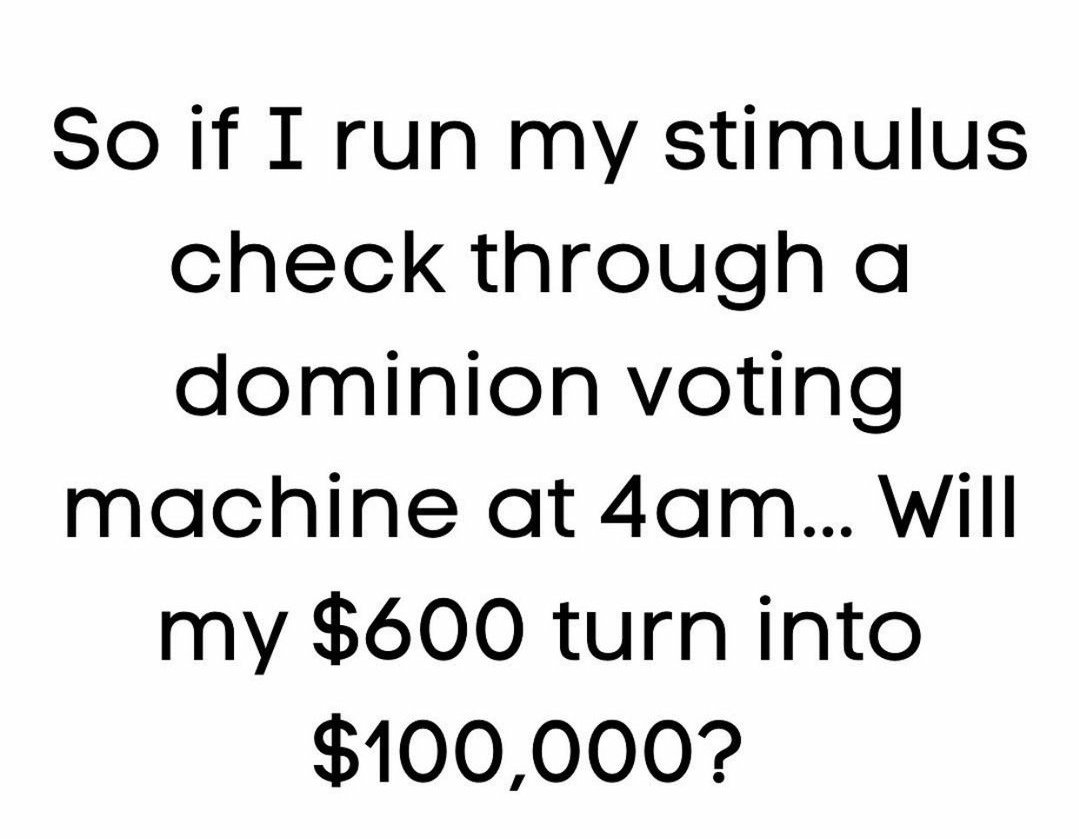 🤔🤔🤔🤔

Definitely worth a try!!!

😂🤣😂🤣😂🤣😂🤣😂🤣😂🤣😂🤣

Comment and RT