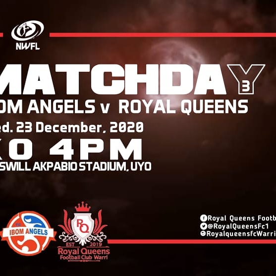 RoyalQueensFc1's tweet image. Is Game Day at the Nest of Champions in Uyo against Ibom Angels.

We are well prepared and ready to pick the maximum points in Uyo💪💪💪💪💪

#NWFLPremiership2021 
#NWFLPremiership 
#NWFLEvolve 
#CanadianGeese 
#TogetherWeAreInToWinIt 
#RoyalQueensFC
@TheNWFL 
@JWsports1