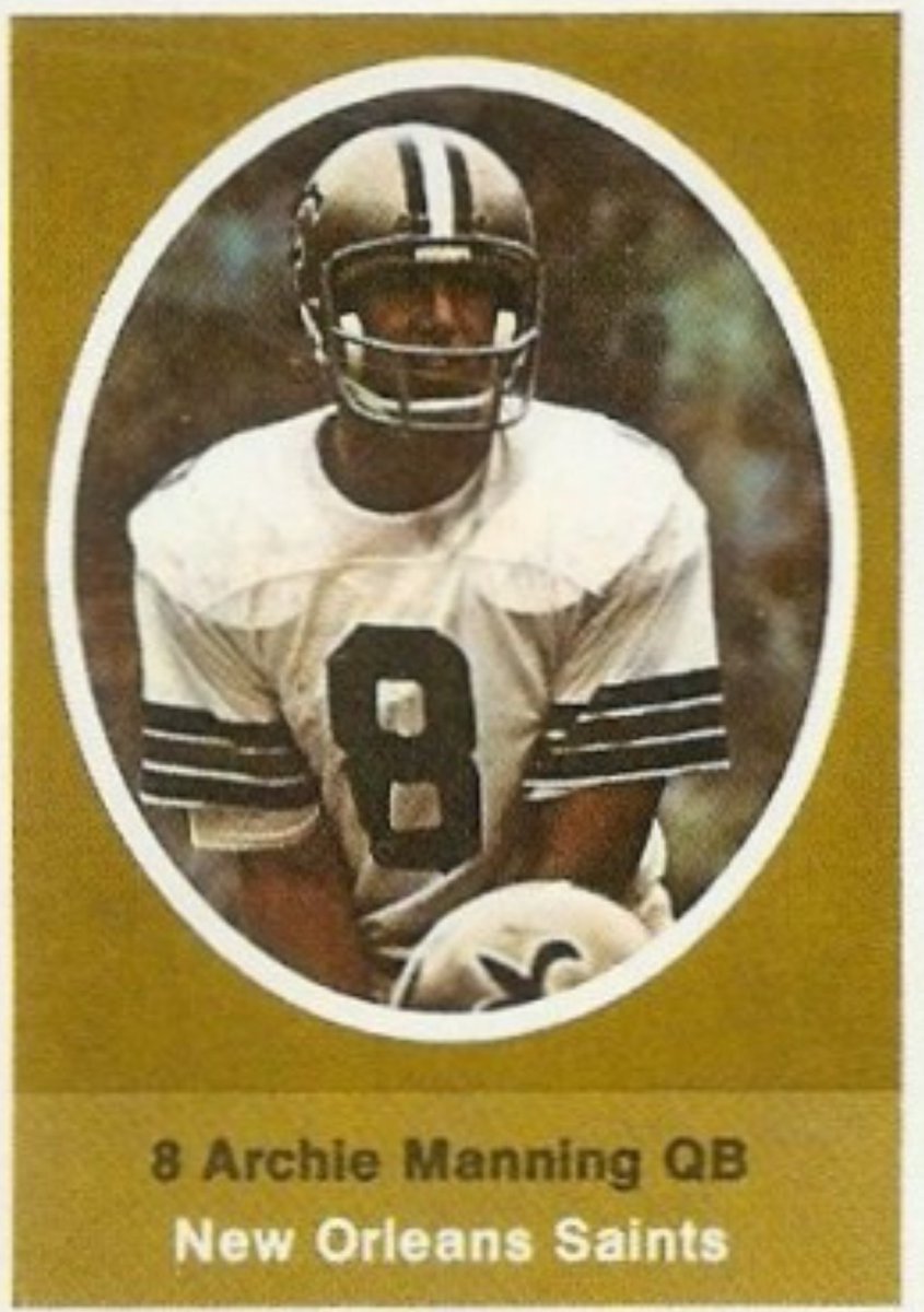 NeOhioDj's tweet image. The reason I am a Saints fan. I got this stamp book in 1972 and picked this player and team. #NewOrleans
#neworleanssaints
#archiemanning