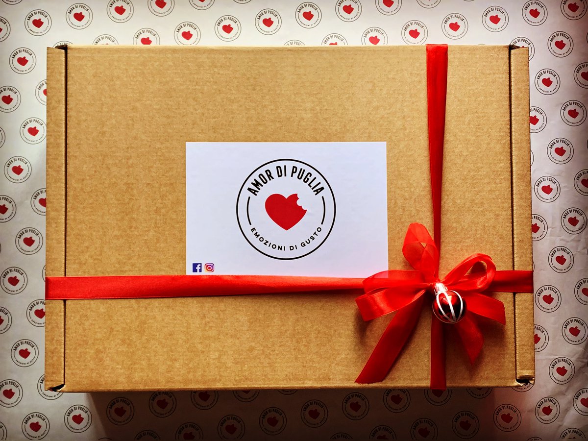 Idea regalo #2020 la #box di #amordipuglia #puglia #idearegalo #auguri #buonnatale