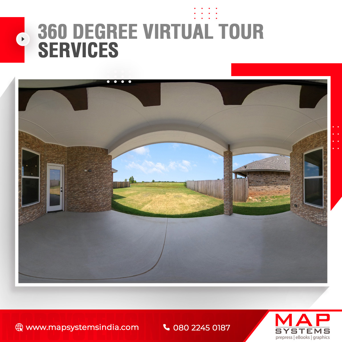 MapSystemsIndia's tweet image. Demonstrate your architectural spaces with high-quality virtual tours to enable buyers to get an accurate view of the space. With our  virtual tour services, creating tours and impressing prospects will be much easier.
bit.ly/3nVLlFG

#360DegreeVirtualTour  #VirtualTour