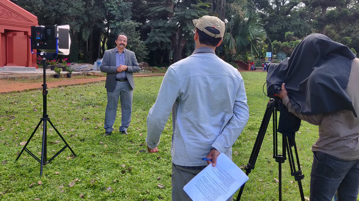 mindiafilms's tweet photo. Gustav Hermann Krumbiegel was a German botanist who was best known for his work at the Lal Bagh Botanical Gardens. Watch this space to know more about MINDIA’s upcoming project.
Subscribe Now - https://t.co/SybEAuSKqf
#MINDIA #Krumbiegel #comingsoon #ongoingshoot #crewatwork https://t.co/kWJlSGnkL8