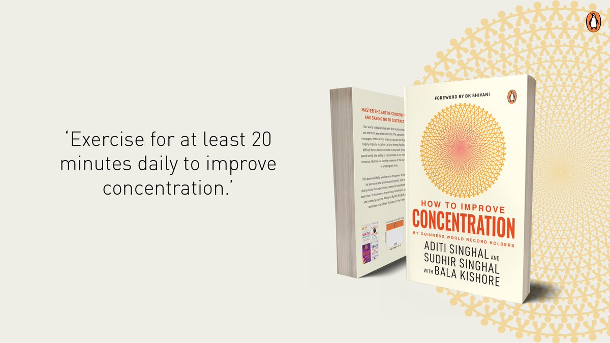 PenguinIndia's tweet photo. 20 minutes is all it takes! #WednesdayWisdom from #HowToImproveConcentration by @aditieducator @sudhireducator and #BalaKishore https://t.co/OjYACMiVxh