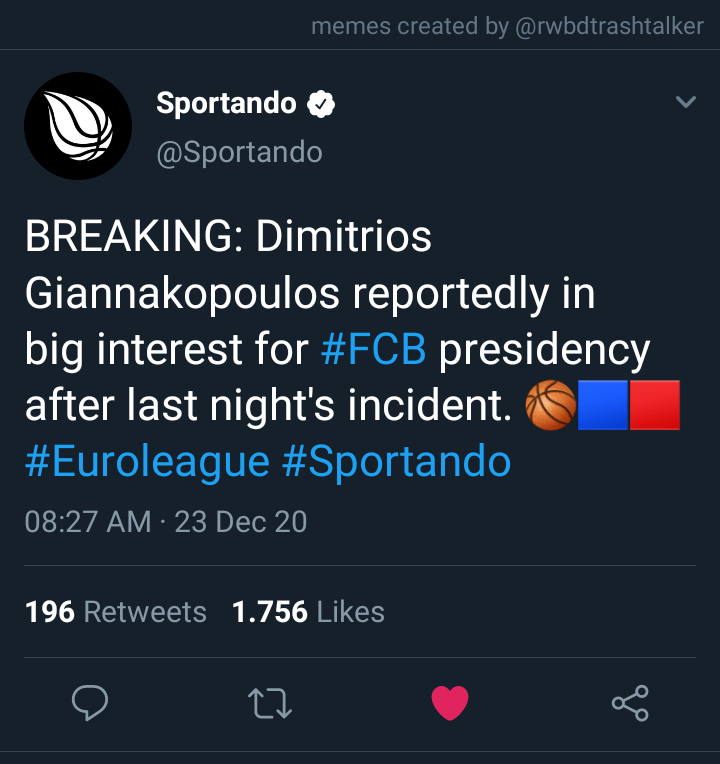 RWBDTrashtalker's tweet photo. #EFSFCB #EuroLeague https://t.co/XIZOCo0Dlj