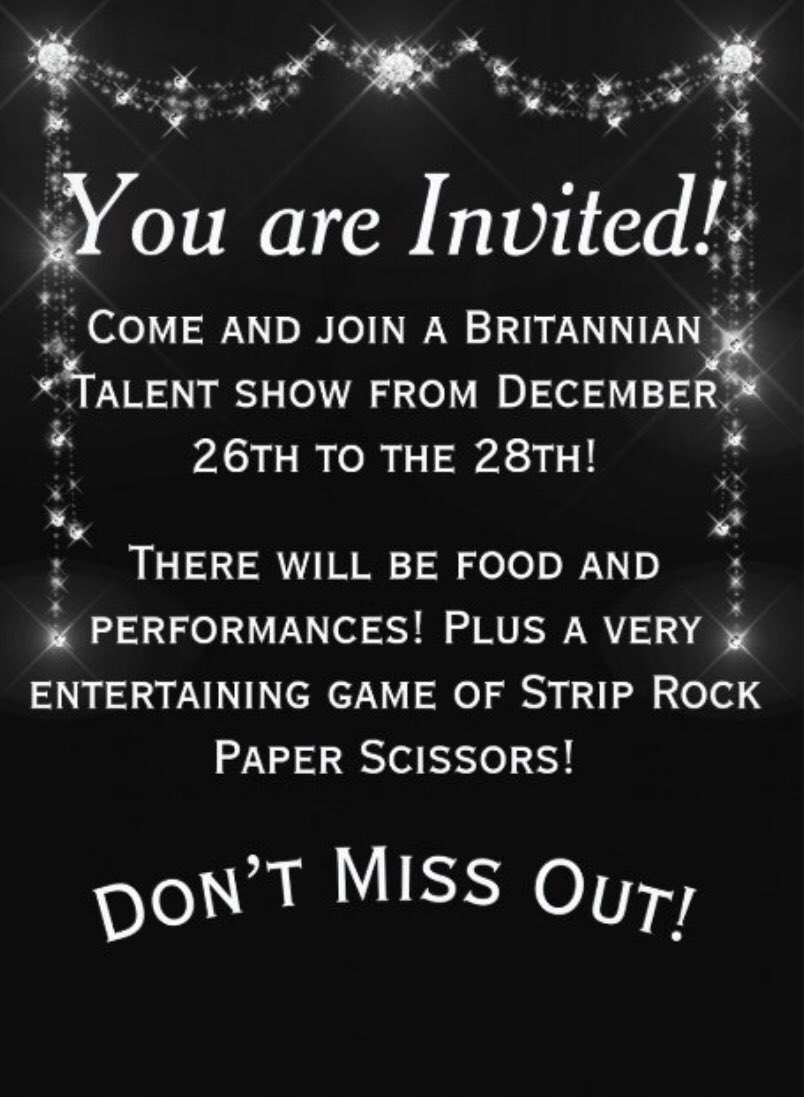 LoveInfluence's tweet image. Alright, Ladies and Gentlemen! Are you ready? !

        More information below!

Follow the Hashtag #BritannianTalent for future information!