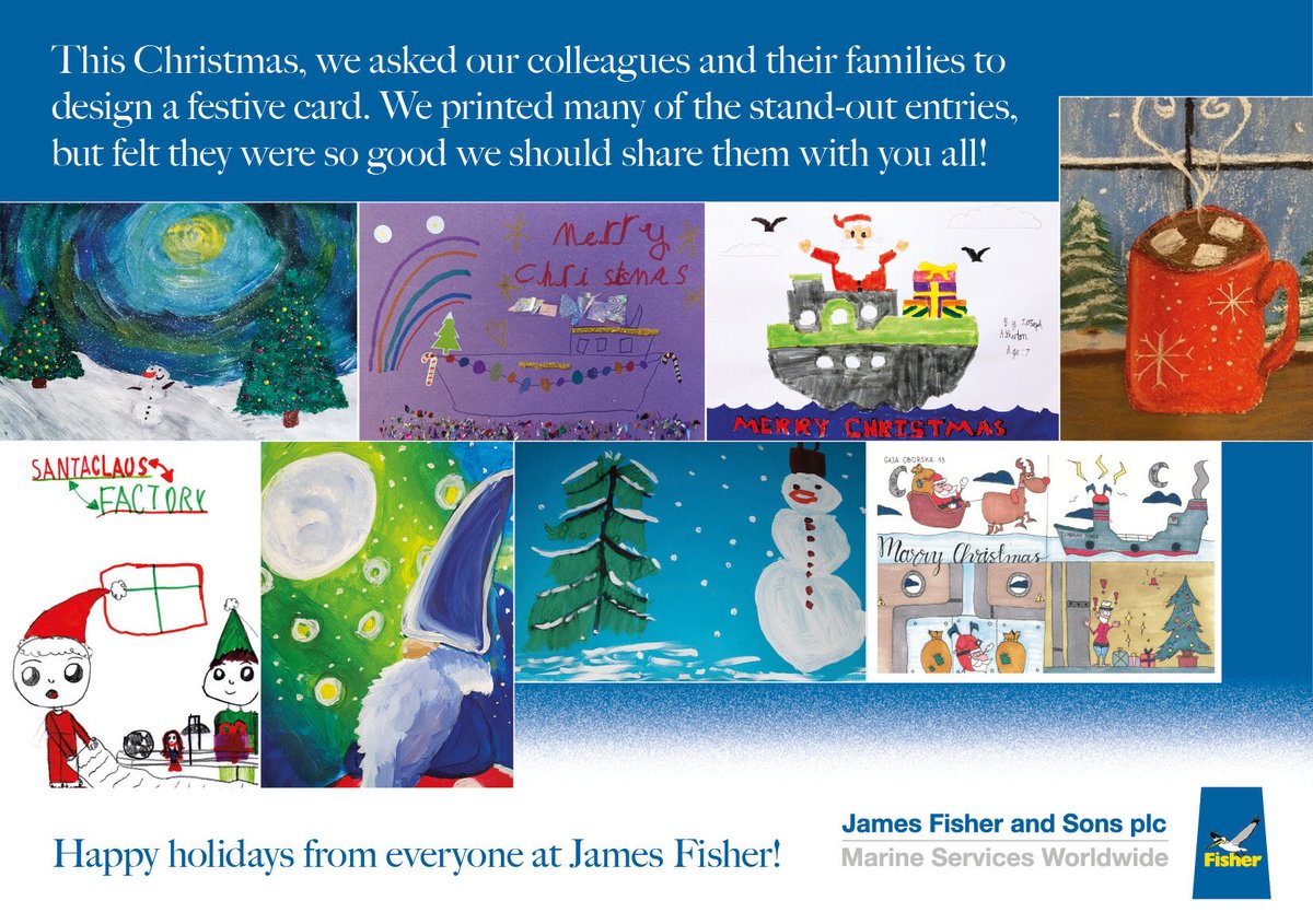 From everyone at James Fisher, we’d like to wish you and your loved ones every happiness this holiday season and into 2021.