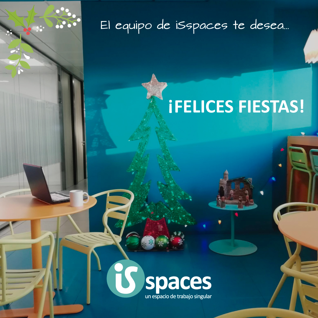 isspaces's tweet image. Desde el equipo de iSspaces os queremos desear unas muy felices fiestas y un año 2021 lleno de nuevos retos y proyectos.

#iSspaces #sevilla #GrupoInsur #Navidad #2021