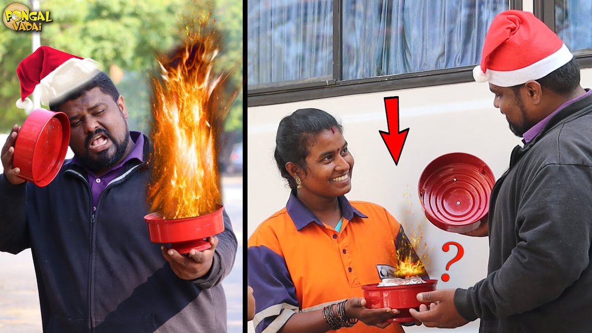 Pongalvadai_'s tweet image. Magic Prank(Feeding Food to Sanitary Workers) 😮Christmas Special🔥
👉youtu.be/6iOmY12eDDI
#MerryChristmas #MagicPrank
