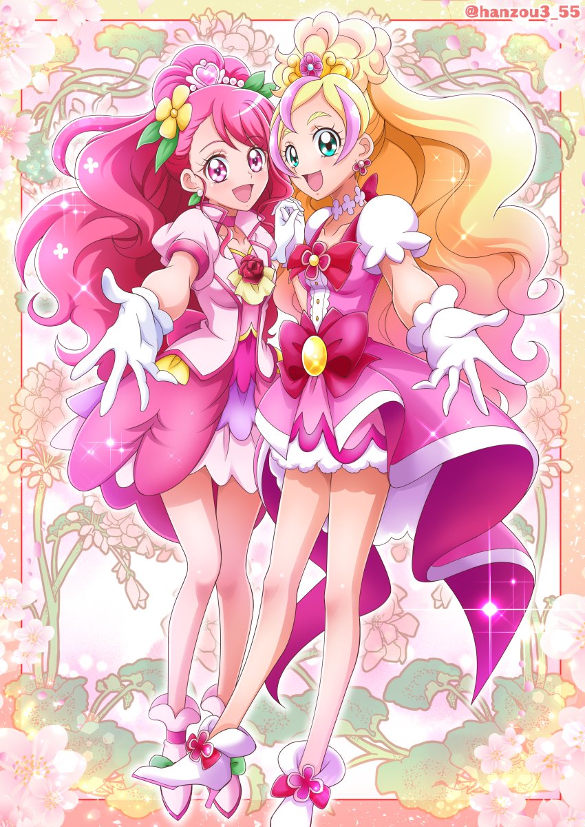 プリキュア Twitterやpixivで評価が高かった物で 今年はヒープリを中心に色々描き 半蔵のイラスト