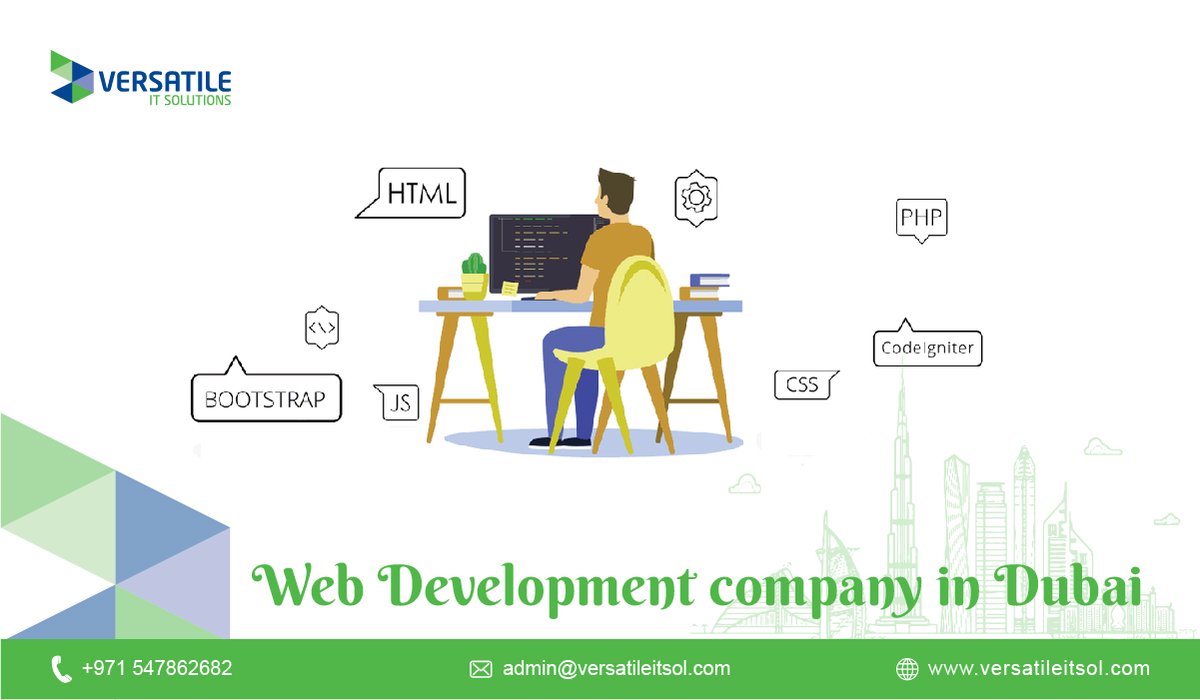 Versatileitsol's tweet photo. @Versatileitsol is one of the #topwebdesigncompanyinDubai. Being a professional web design company #Dubai.

For more info, call us on: +971 54 786 2682
Email us on: admin@versatileitsol.com
visit us: https://t.co/c3BFZUrJiD

 #website #technology #development #webapps #uae https://t.co/3kJlr9l5Pw