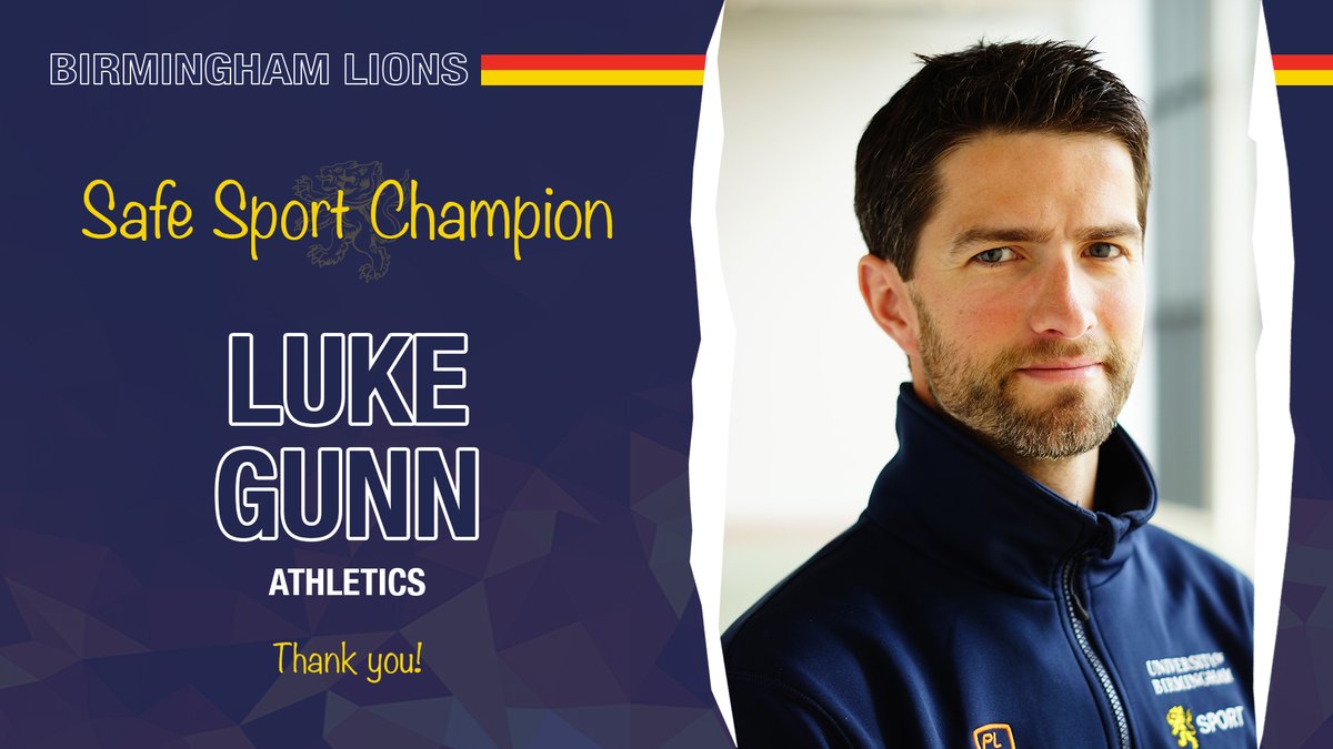UBSport's tweet photo. Safe Sport Champion | Luke Gunn - @UBSportAthletic 🏆

The driving force behind the track reopening &amp; athletics continuing, Luke’s dedication enabled crucial training time for the British Champs, an altitude training camp &amp; online conferences.

Full nomination in this thread👇 https://t.co/4qtO9cmb9g