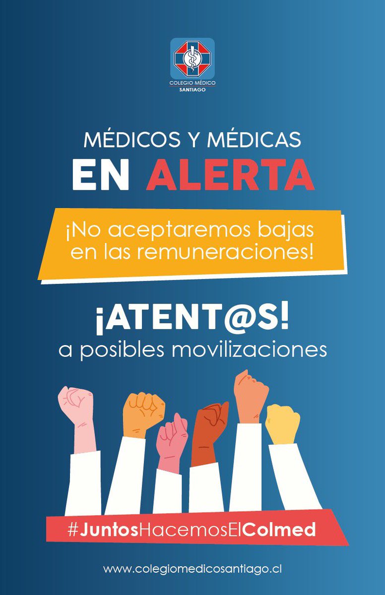 Meses dejándolo TODO por nuestros pacientes, arriesgando incluso la vida. Tocar la remuneración de la primera línea ahora??❌BASTA!!!!#asignacionesonsueldo #nosceptaremosrebajas
<a href="/ministeriosalud/">Ministerio de Salud</a> <a href="/SoterodelRio/">Sótero del Río</a>